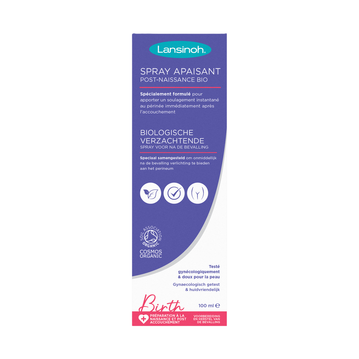 LANSINOH - Biologische verzachtende spray