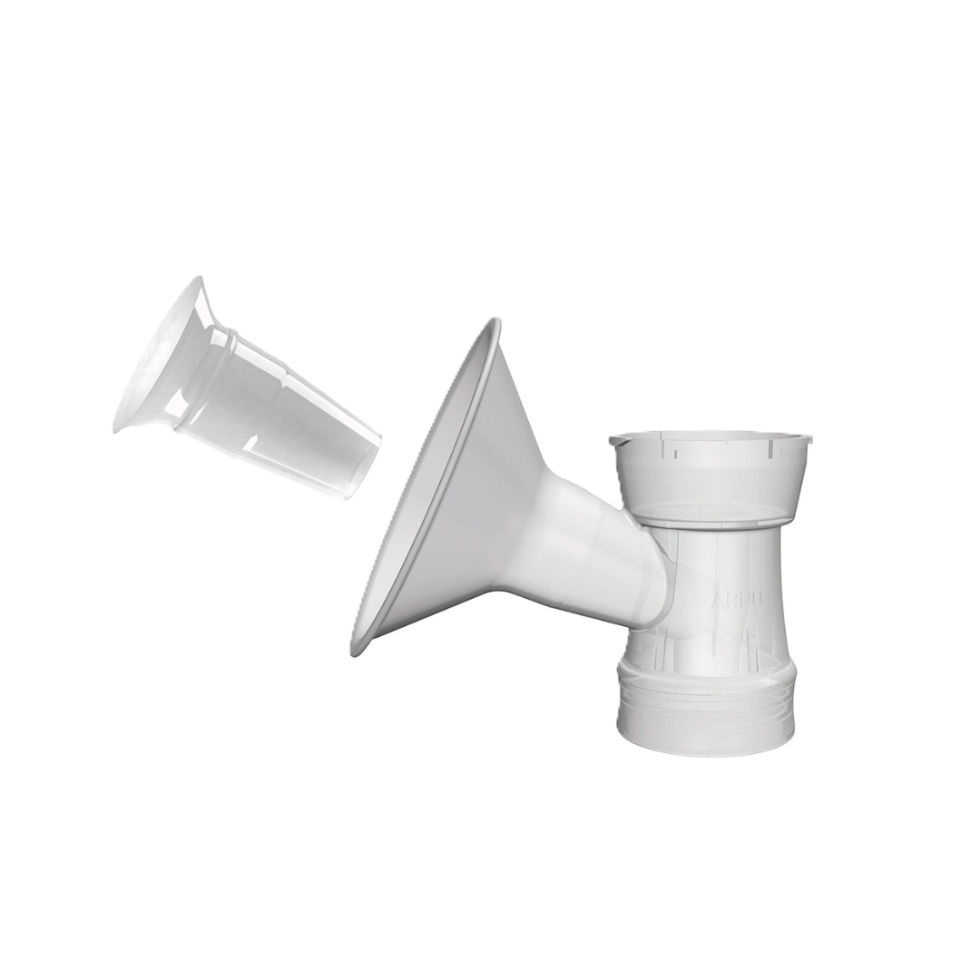 ARDO - Borstschelp 31 mm + 28 mm siliconen inzetstuk (per 2 stuks verpakt)