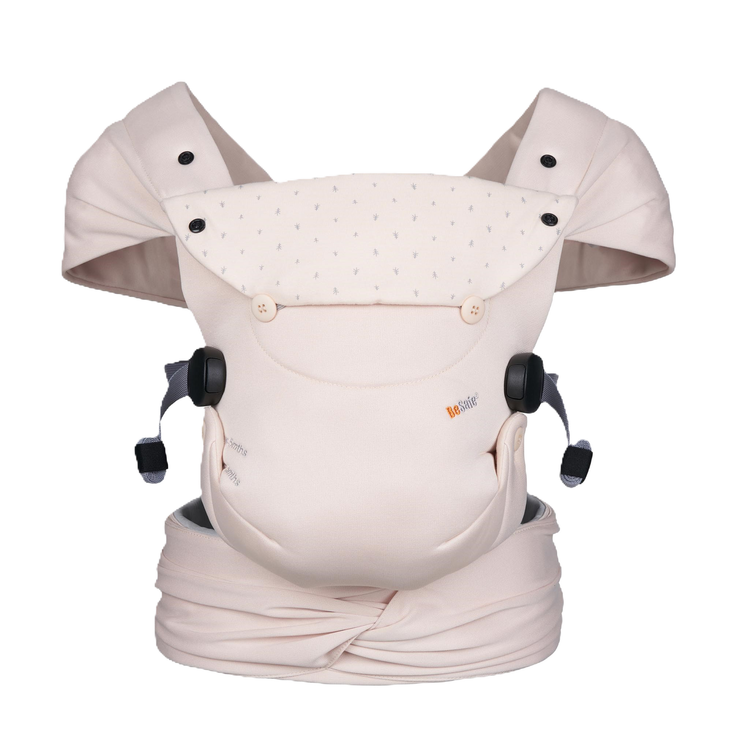 BESAFE - Draagzak Newborn Haven Sand Forest