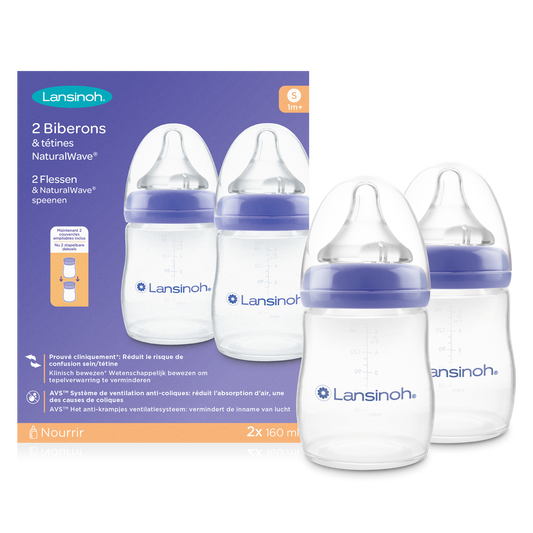 LANSINOH - Natural Wave® drinkflessen