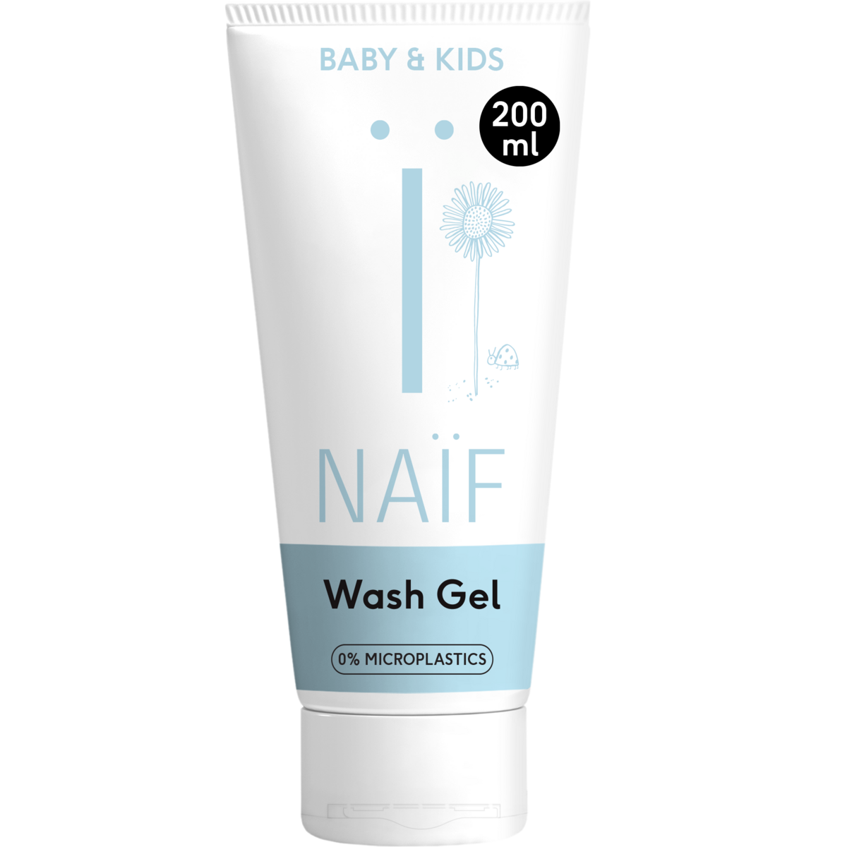 NAÏF - Reinigende Wasgel voor Baby&Kids 200ml