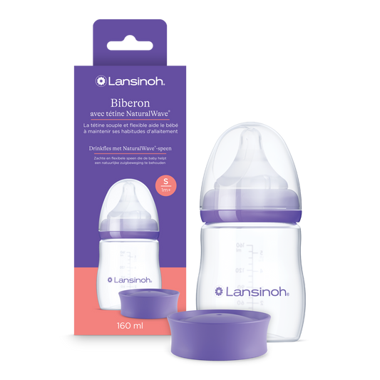 LANSINOH - Natural Wave® drinkflessen (160ml of 240ml)