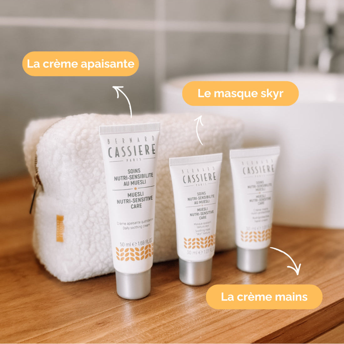 BC Muesli - Trousse ma routine apaisante protectrice
